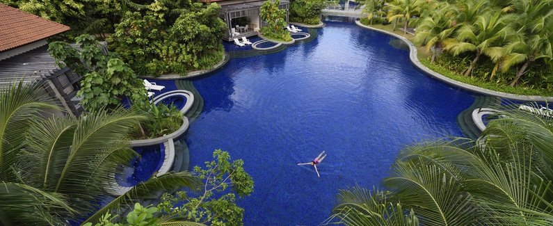 圣淘沙风格酒店海滩名胜草原(resortsworldsentosa-beachvillas)联排别墅赖特世界别墅的图片