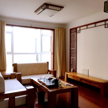 青岛金沙滩精装套二海景房普通公寓酒店提供图片