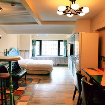 成都高新环球中心新会展地铁1号线套一公寓酒店提供图片