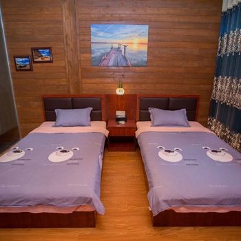 涠洲岛艳阳天海景木屋