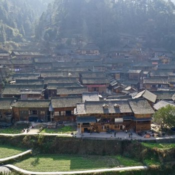 雷山红猪与粉象客栈