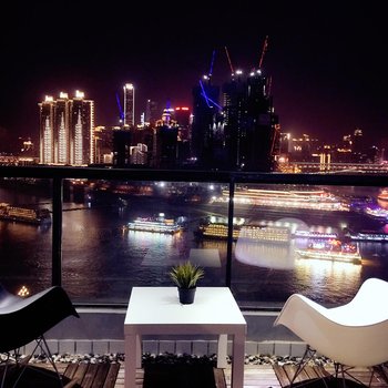 重庆MY HOME 南滨路上的奢华公寓酒店提供图片