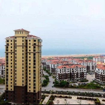 青岛金沙滩蔚蓝海景房家庭公寓酒店提供图片