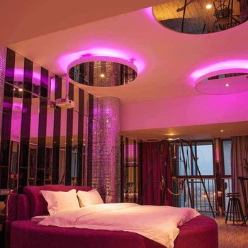 新乡桔子水晶主题酒店酒店提供图片