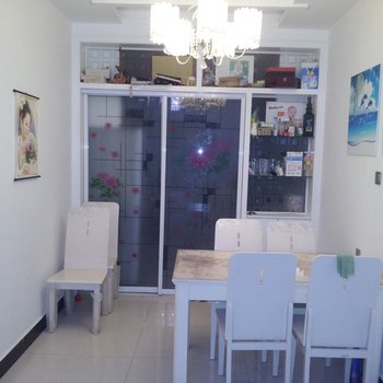 额济纳落日晚霞家庭旅店