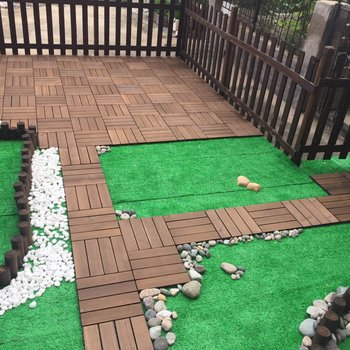 青岛清新庭院小屋酒店提供图片