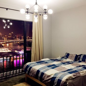 重庆MY HOME 南滨路上的奢华公寓酒店提供图片