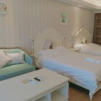 阳江阿文海陵岛敏捷黄金韩式清新标间海景房公寓酒店提供图片