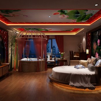 西双版纳雨林之恋主题酒店酒店提供图片