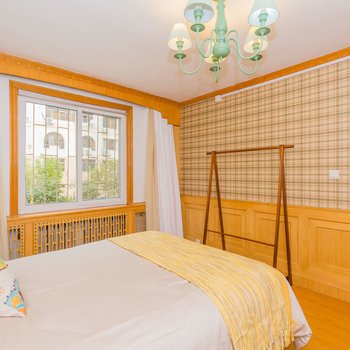 青岛海边的家啤酒城地铁100米宽敞大三居普通公寓酒店提供图片