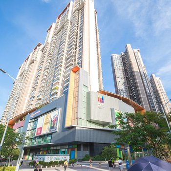 深圳北红山地铁站的舒适园景套房酒店式公寓酒店提供图片