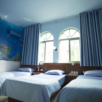 北海涠洲岛蓝色调主题客栈酒店提供图片
