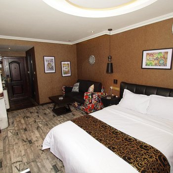 兰州西站乐谷臻品酒店式主题公寓酒店提供图片