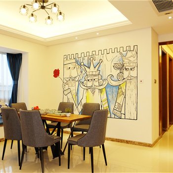 广州木西民宿·番禺城市花园完美假期轻奢三居房酒店提供图片