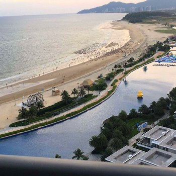 阳江海陵岛敏捷黄金海岸海景双床度假屋公寓