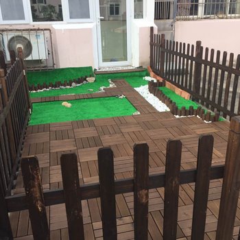 青岛清新庭院小屋酒店提供图片