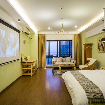 重庆路客宜居设计师公寓酒店提供图片