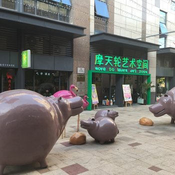 广州心在旅途复式酒店提供图片