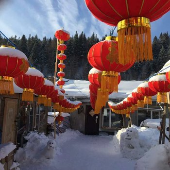 牡丹江雪乡东北炕头饺子家庭旅馆酒店提供图片