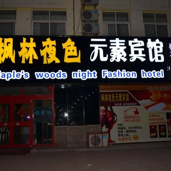 东营垦利枫林夜色元素宾馆酒店提供图片