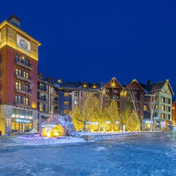 吉林万科松花湖滑雪场豪华雪景别墅