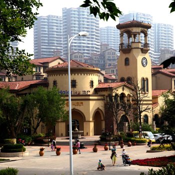 青岛金沙滩假日家庭公寓酒店提供图片