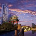 成都香格里拉大酒店-公寓楼外观图 成都香格里拉大酒店-公寓楼外观图