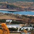 漠河北极村张仲景养生院外观图 漠河北极村张仲景养生院外观图