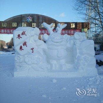 长白山松柏大妈旅饭店酒店提供图片