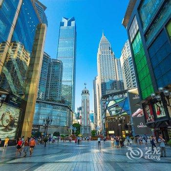 重庆卷耳江景酒店公寓日月光店酒店提供图片