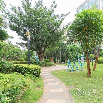 海口伊家小清新度假公寓美丽沙花园店酒店提供图片