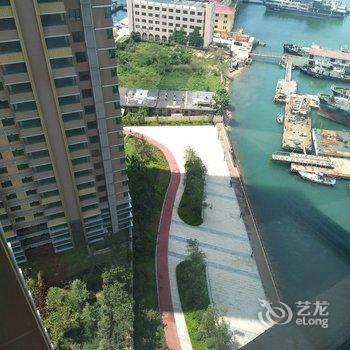 青岛晓港BayShore普通公寓酒店提供图片