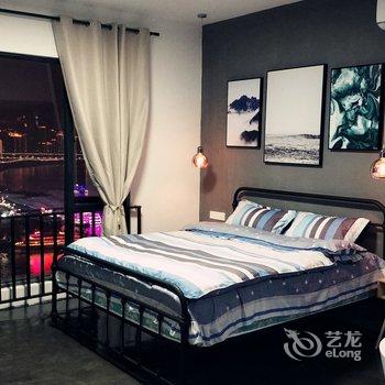 重庆MY HOME 南滨路上的奢华公寓酒店提供图片