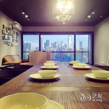重庆MY HOME 南滨路上的奢华公寓酒店提供图片
