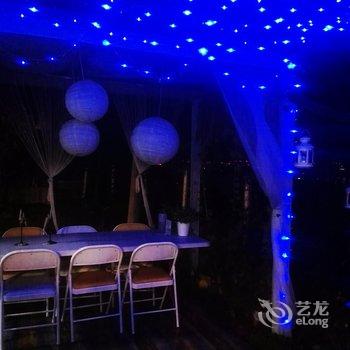 绵阳私享城市星空露台的院子特色民宿酒店提供图片