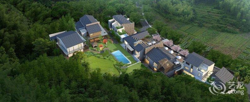 【莫干山隐花坞精品民宿】地址:德清县莫干山