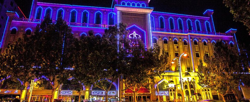 【新疆喀什苏力旦大饭店】地址:喀什地区喀什