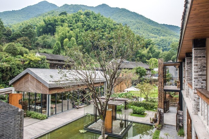 奉化溪口栖霞山居