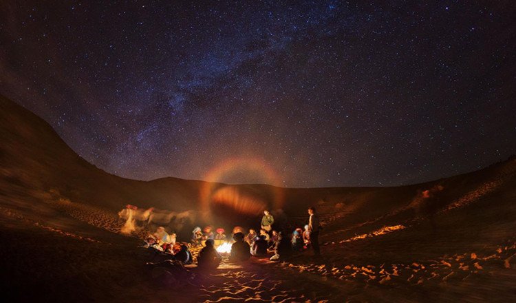 沙坡头大漠星空国际露营基地