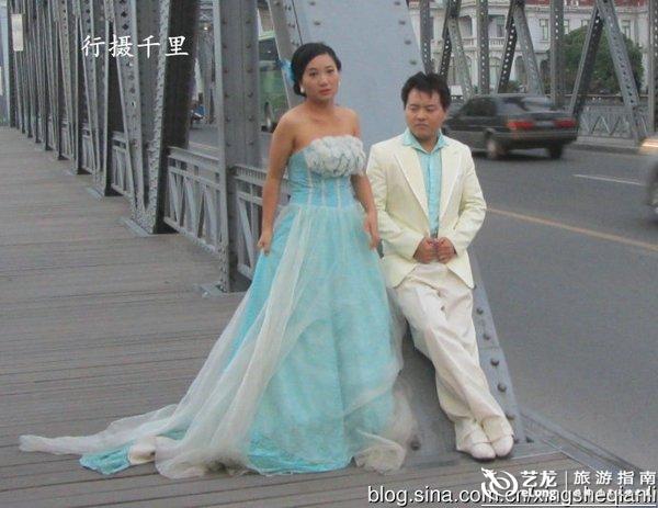 外白渡桥婚纱_上海外白渡桥(2)