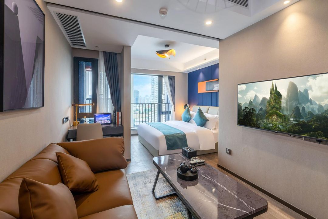 棲佑國際公寓(深圳華強北科學館地鐵站店)