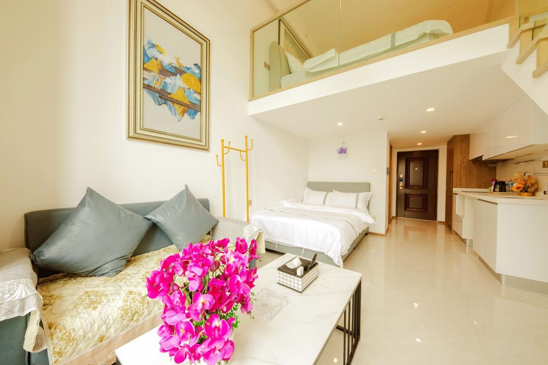 Muting Quality Loft Luxury Beautiful Stay (Junfa City Sijiaying Subway Station)