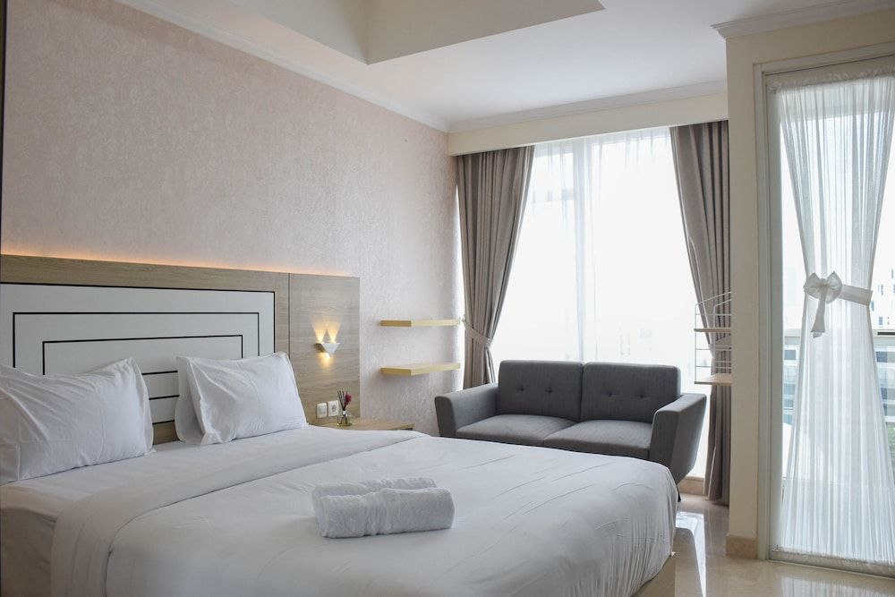 Menteng公園公寓的全裝修舒適設計工作室