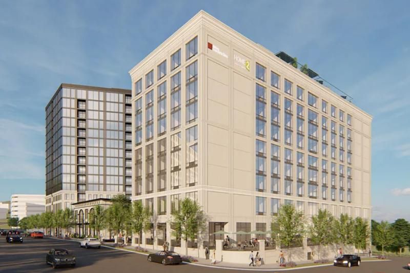 希爾頓家園2套房納什維爾西端大道