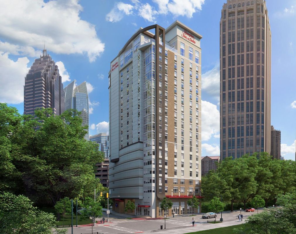 亞特蘭大中城歡朋酒店及套房