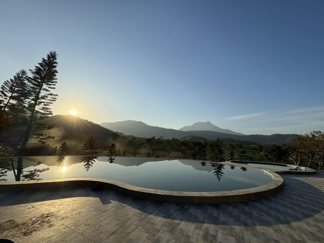 Bungalow with 2 beds with garden view