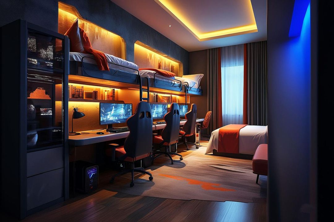 E+Fist E-sports Apartment