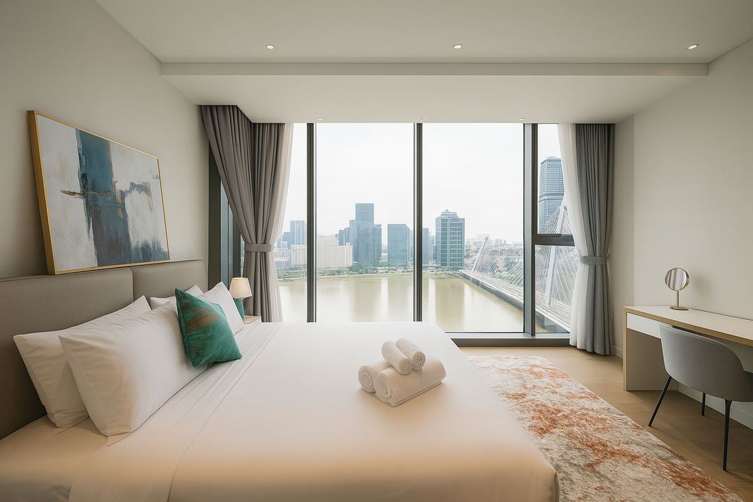 Luxury Metropole Riverside Apartment