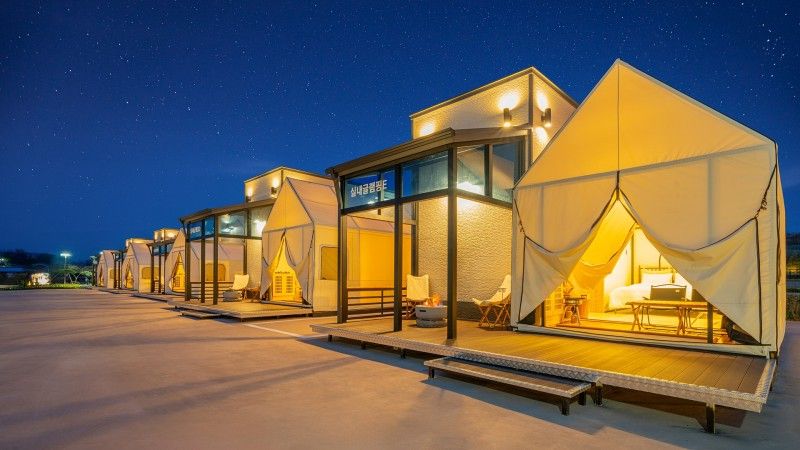 Taean Anmyeondo Hwangdo Indoor Glamping