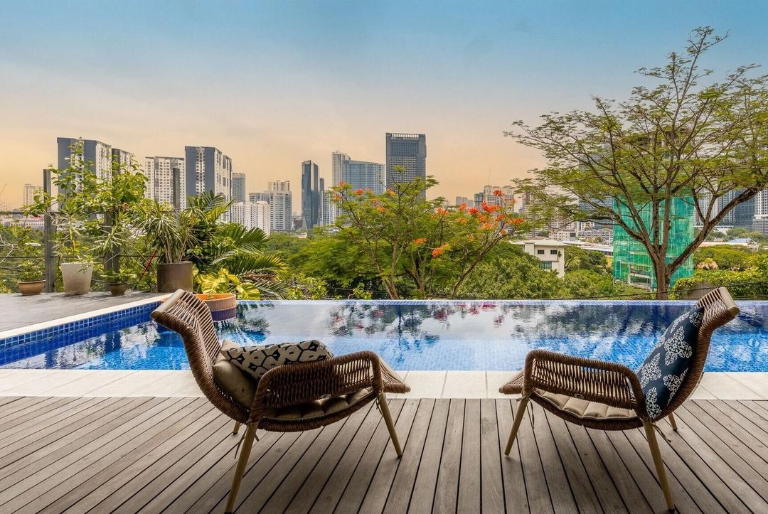 吉隆坡Verano的38人森林之火度假別墅